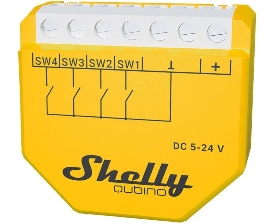 Controller Shelly Qubino Wave i4 DC