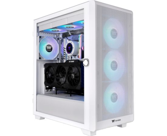 Thermaltake S250 ARGB, tower case (white, tempered glass)