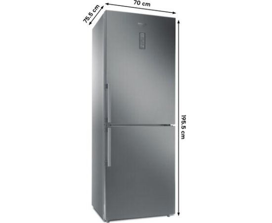 Refrigerator-freezer combination HOTPOINT HA70BE 72 X