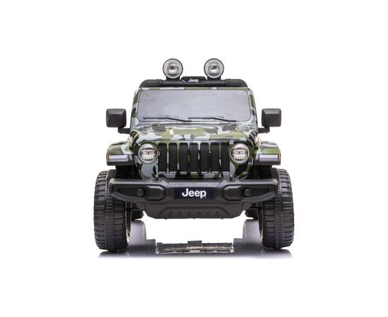 Lean Cars Electric Ride-On Car Jeep Wrangler Rubicon DK-JWR555 Camo