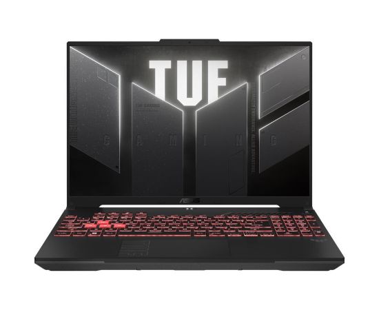 Notebook ASUS TUF Gaming A16 FA607PI-QT031W CPU  Ryzen 9 7845HX 3000 MHz 16" 2560x1600 RAM 16GB DDR5 5200 MHz SSD 1TB NVIDIA GeForce RTX 4070 8GB ENG Windows 11 Home Grey 2.27 kg 90NR0IV3-M002L0