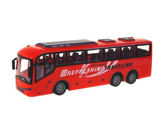 Adar Radio vadāmāis autobuss (4 funkcijas, gaisma) ar akkum. USB uzlade 32 cm 563407