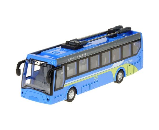 Adar Radio vadāmāis trolejbuss (4 funkcijas, gaisma) ar akkum. USB uzlade 21 cm 570573