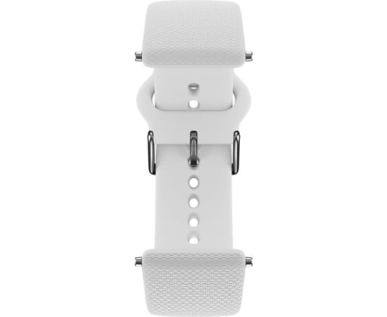 Polar watch strap 20mm S-L T, white silicone