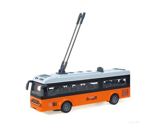 Adar Radio vadāmāis trolejbuss (4 funkcijas, gaisma) ar baterijām 28 cm 579347