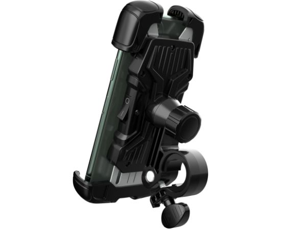 Wozinsky strong phone holder for the handlebar of a bicycle, motorcycle, scooters black (WBHBK6)