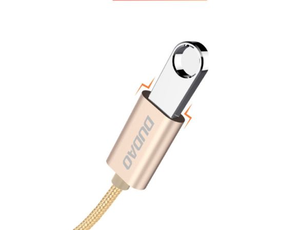 Dudao adaptera kabelis OTG no USB 2.0 uz USB C tipa pelēks (L15T)