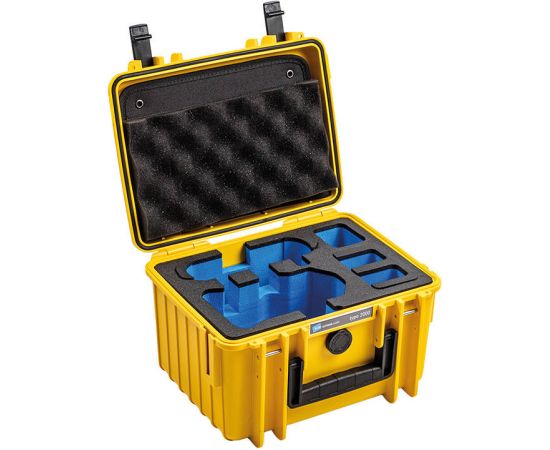 B+W Case B&W Type 2000 for DJI Mini 3 Pro yellow