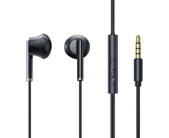 Wired Earphones Joyroom JR-EW07, Half in Ear (Black) 10 + 4 pcs FOR FREE