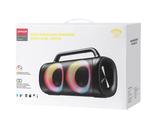 Wireless Speaker 40W with RGB lights Joyroom JR-MW02 10 + 4 pcs FOR FREE