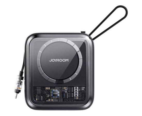 Magnetic Powerbank Joyroom JR-L007 Icy 10000mAh, Lightning (Black) 10 + 4 pcs FOR FREE