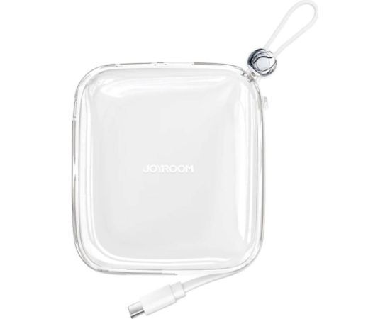 Powerbank Joyroom JR-L004 Jelly 10000mAh, USB C (White) 10 + 4 pcs FOR FREE