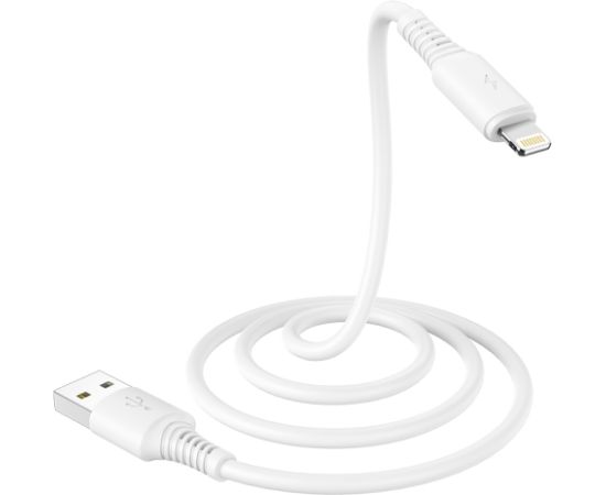 OEM Borofone kabelis BX47 Coolway - USB uz Lightning - 2,4A 1 metrs, balts