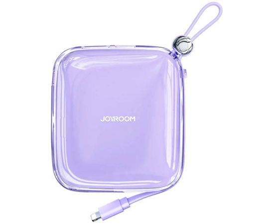 Powerbank Joyroom JR-L003 Jelly 10000mAh, Lightning, 22.5W (Purple), 10 + 4 pcs FOR FREE