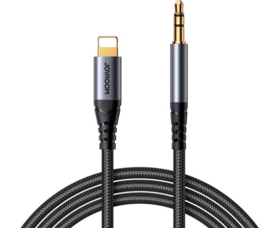 Audio Cable Lightning to 3,5mm AUX Joyroom SY-A06, 1.2m (black)