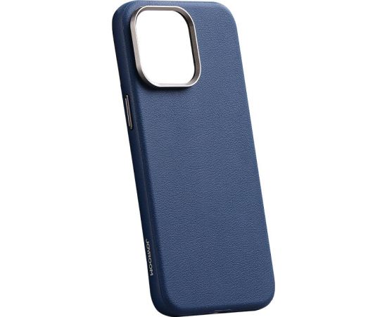 Magnetic protective phone case Joyroom JR-BP007 for iPhone 15 Pro Max (blue)