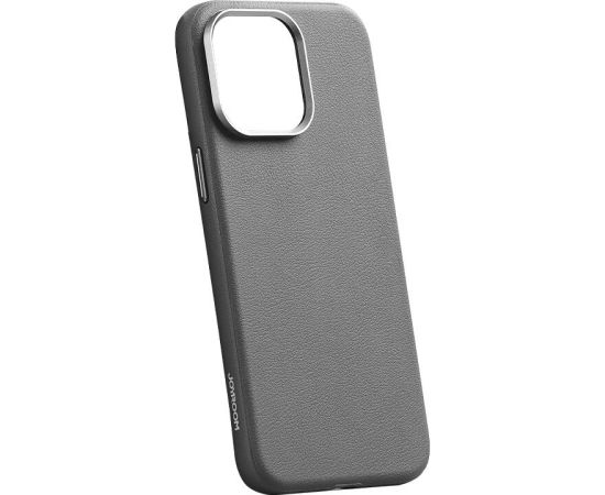 Magnetic protective phone case Joyroom JR-BP007 for iPhone 15 Pro Max (gray)