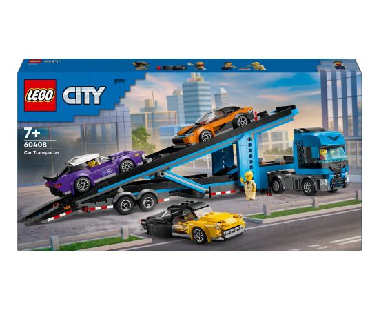 LEGO City Laweta z samochodami sportowymi (60408)