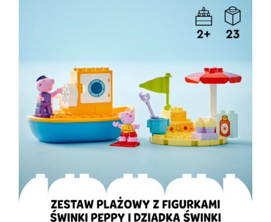 LEGO Duplo Peppa i rejs łodzią (10432)
