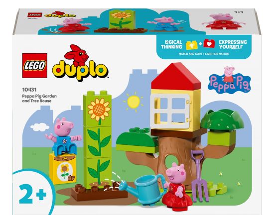 LEGO Duplo Ogród i domek na drzewie Peppy (10431)