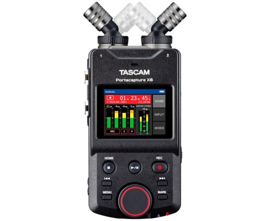 Tascam Portacapture X6 - Rejestrator i interfejs audio USB z 6 kanałami nagrywania