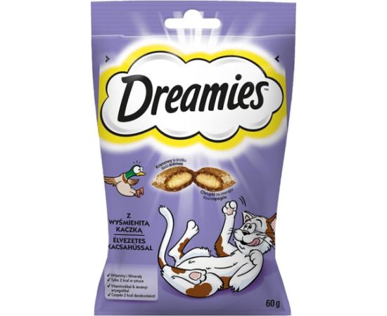 Dreamies 5998749116500 cat treats Duck Snacks 60g