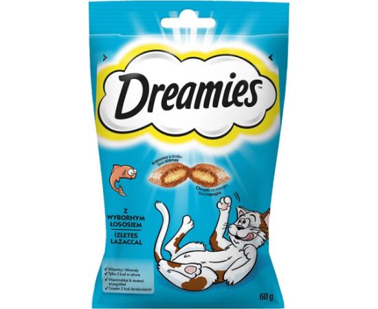 Dreamies 4008429037962 dog / cat treat Snacks Salmon 60 g