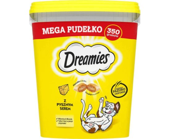 DREAMIES with delicious cheese - cat treats - 350g