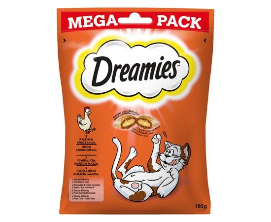 Dreamies 4008429092008 dog / cat treat Snacks Chicken 180 g