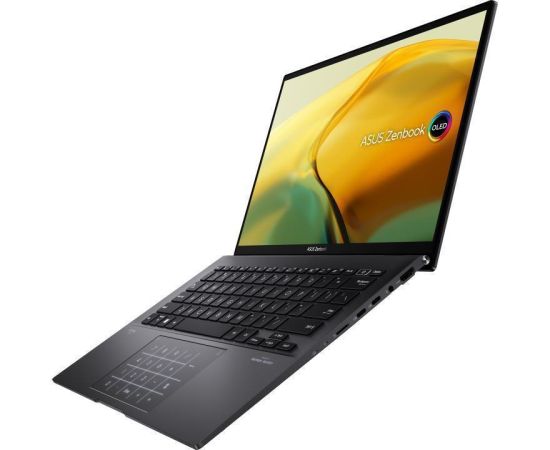 Notebook ASUS ZenBook Series UM3402YA-KP753W CPU  Ryzen 5 7430U 2300 MHz 14" 2560x1600 RAM 16GB LPDDR4x SSD 512GB AMD Radeon Graphics Integrated ENG NumberPad Card Reader microSD Windows 11 Home Black 1.35 kg 90NB0W95-M01D80