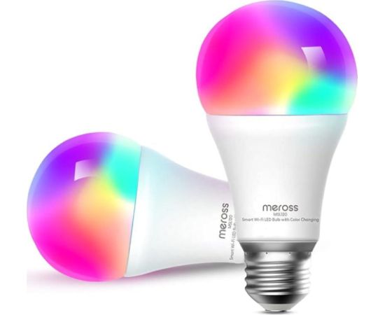 Smart Light Bulb MEROSS Power consumption 9 Watts 200-240V Beam angle 180 degrees MSL120DAHK-EU