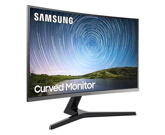 LCD Monitor SAMSUNG 26.9" Curved Panel VA 1920x1080 16:9 60Hz 4 ms Tilt Colour Grey LC27R500FHPXEN