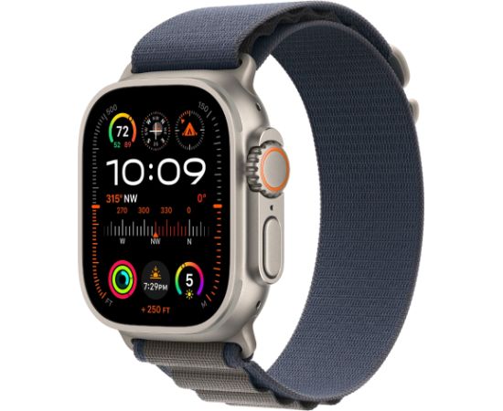 Apple Watch Ultra 2 49mm GPS + Cellular Titanium - Natural (Atjaunināts, stāvoklis kā jauns)