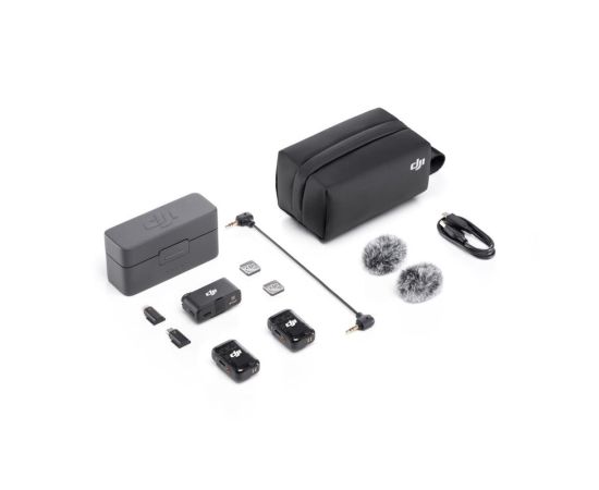 Mikrofons DJI Mic 2 (2 TX + 1 RX + Charging Case)