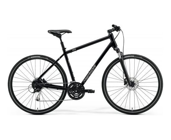 Merida Crossway 100 / Melna / Sudraba / 51 cm / M