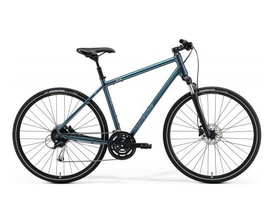 Merida Crossway 100 / Melna / Sudraba / 51 cm / M