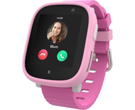 Xplora X6 Play TFT Digital 4G Black Wi-Fi GPS SmartWatch for Kids Pink