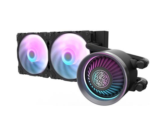 Darkflash DN 240 CPU liquid cooling (black)