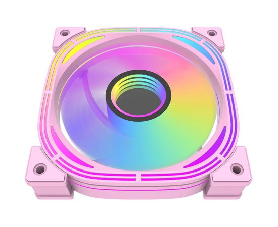 Darkflash INF24 5in1 ARGB Computer fan set (pink)