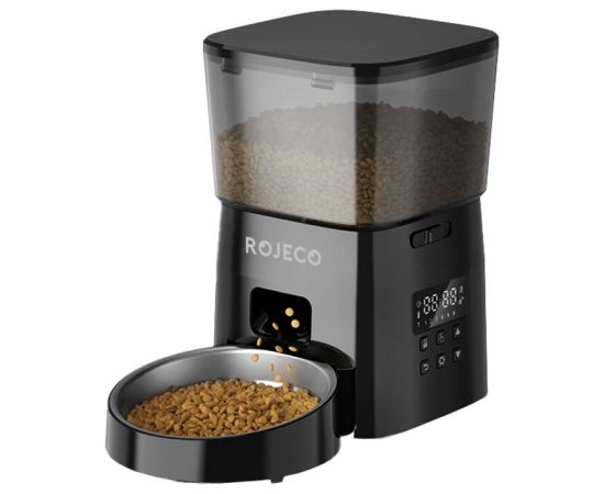 Rojeco 2L Automatic Pet Feeder Button Version