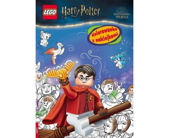 LEGO Lego Harry Potter. Kolorowanka z naklejkami