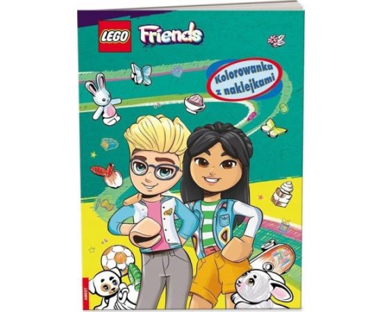 LEGO LEGO Friends. Kolorowanka z naklejkami