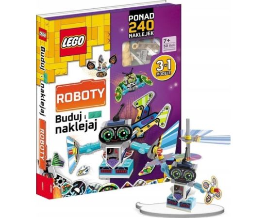 LEGO Lego Books. Buduj i naklejaj: Roboty