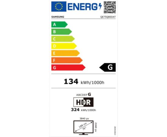 SAMSUNG QE75Q80DATXXH