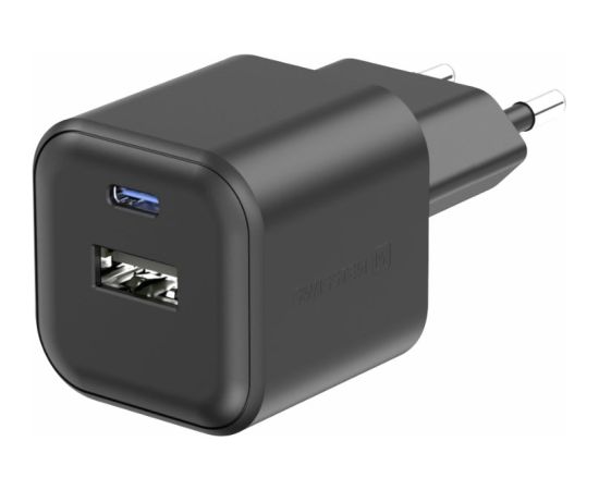 Swissten Tīkla Lādētājs 12W USB-C / USB-A