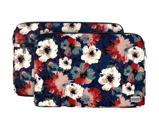 OEM Wonder Sleeve Laptop 17 inches blue and camellias