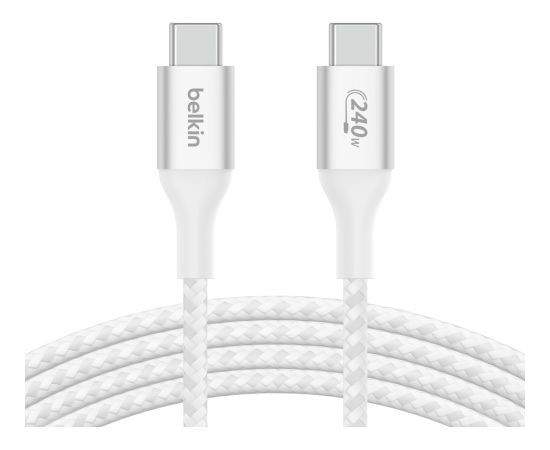 Belkin CAB015bt2MWH USB cable 2 m USB 2.0 USB C White