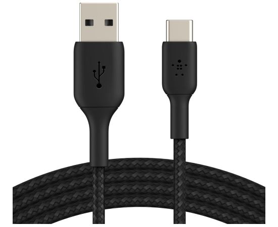 Belkin CAB002BT0MBK USB cable 0.15 m USB A USB C Black