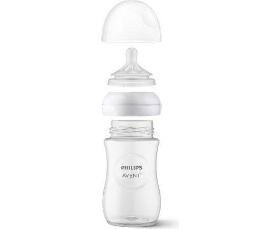 Philips Avent Natural  Response  barošanas pudeļu silikona knupīši, 0M+ (2 gab) - SCY962/02