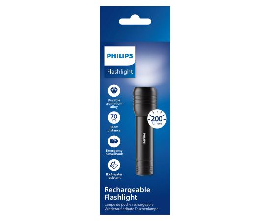 PHILIPS SFL7003R/10 LED lukturis melns